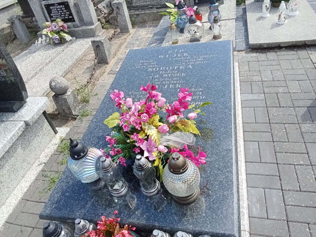 Grób Irena Wujek