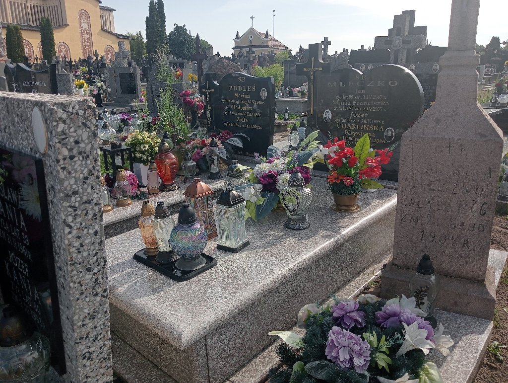 Grób Krystyna Charlińska