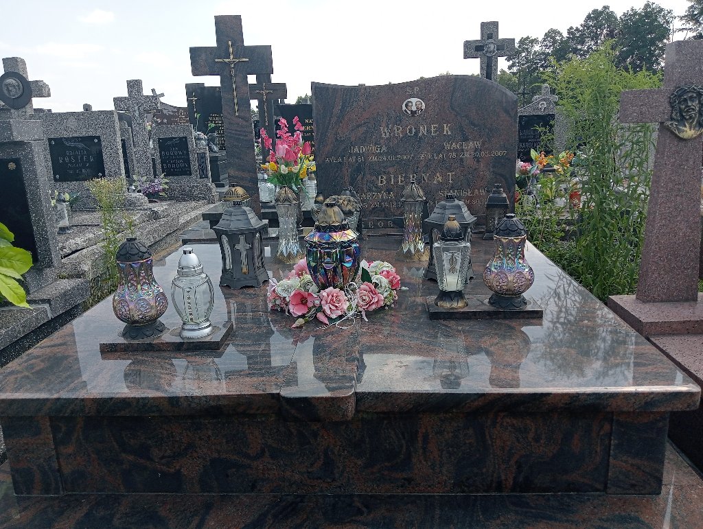 Grób Wacław Wronek