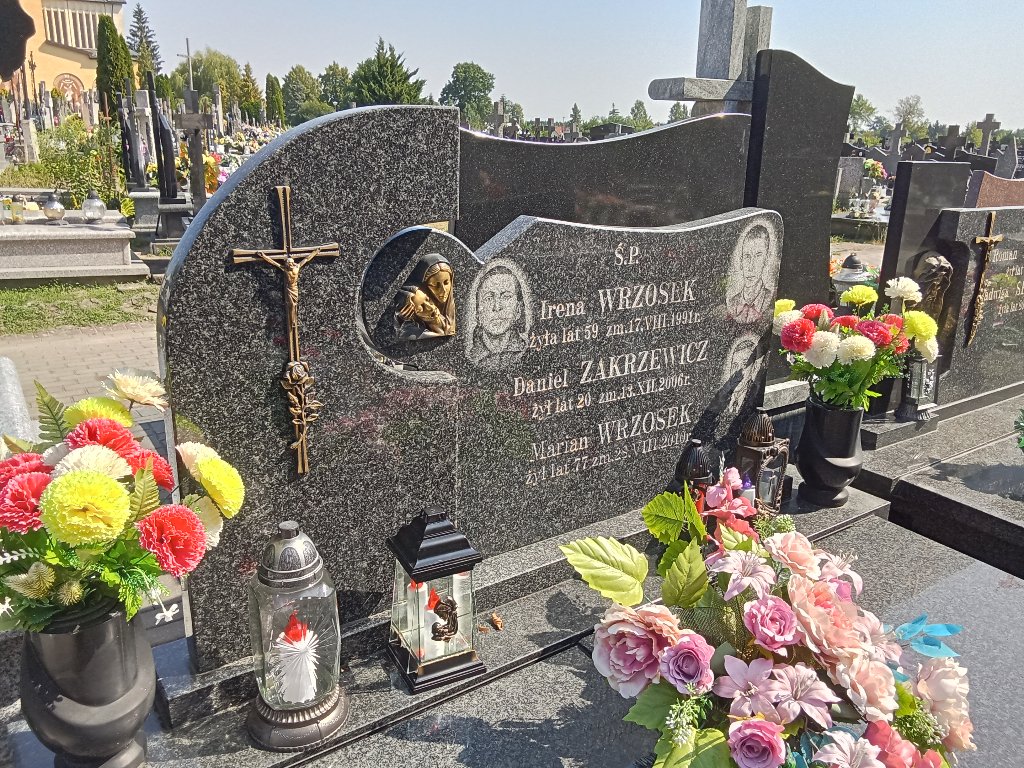 Grób Marian Wrzosek