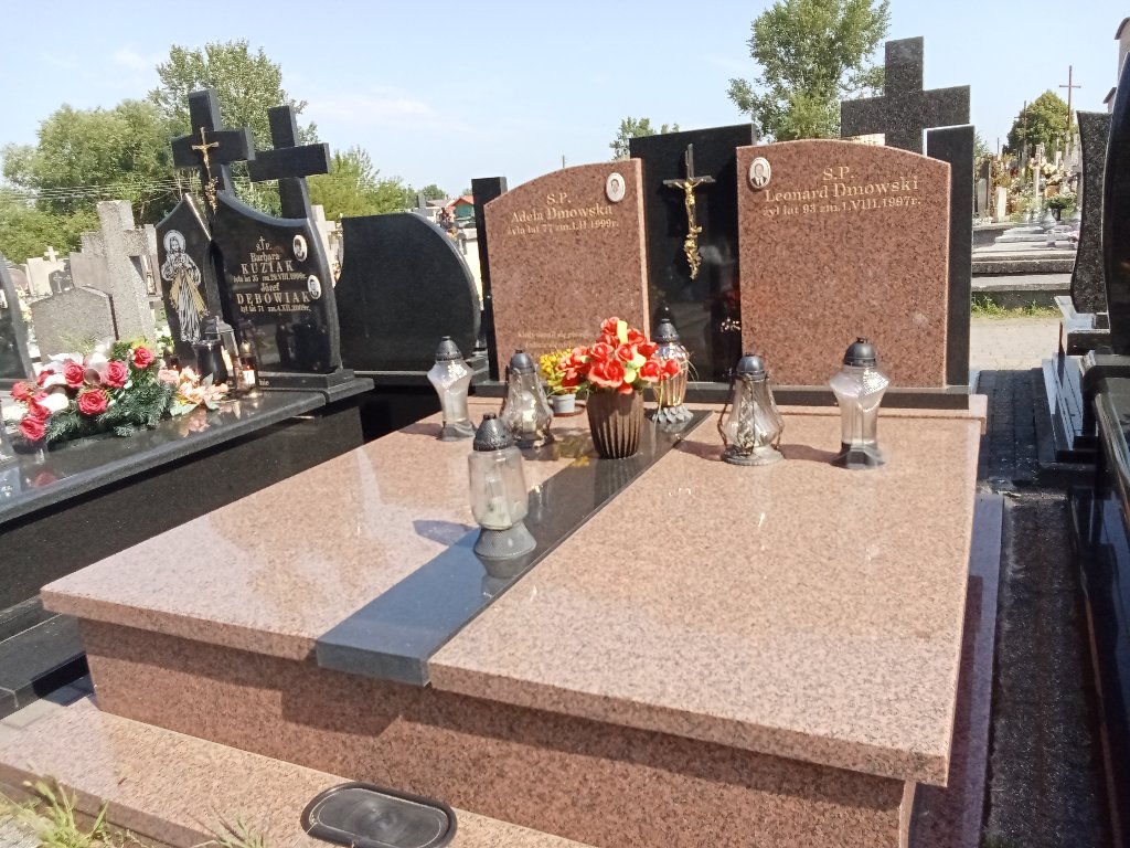 Grób Leonard Dmowski